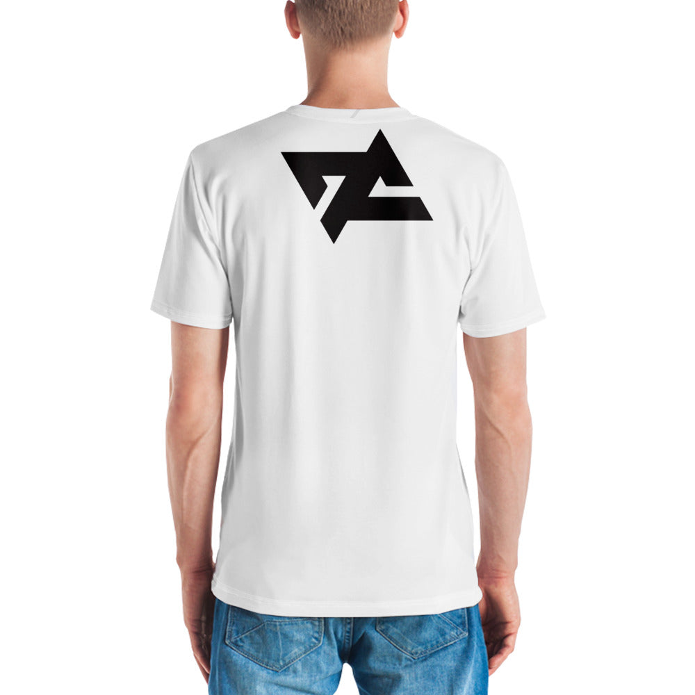 ☆FREEDOM☆ Logo mesh overfit t-shirt white FD24SMTS0160WH Oversized Fit Printed mesh T-shirt
